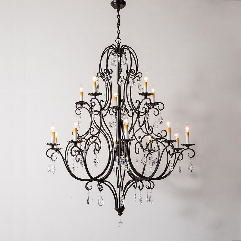 Caspian Vintage Candle Art Chandelier For Stairs chandeliers for dining room,chandeliers for stairways,chandeliers for foyer,chandeliers for bedrooms,chandeliers for kitchen,chandeliers for living room Kevin Studio Inc 47.2"