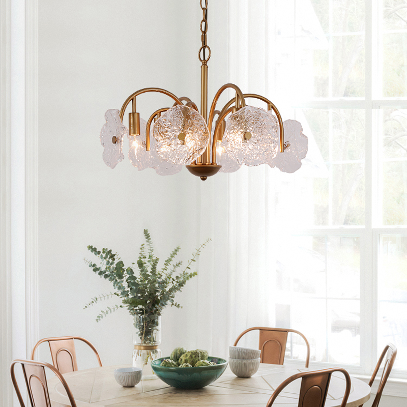 Lysan Vintage Glass Luxury Small Chandelier, Chandelier Over Dining Table chandeliers for dining room,chandeliers for stairways,chandeliers for foyer,chandeliers for bedrooms,chandeliers for kitchen,chandeliers for living room Kevin Studio Inc