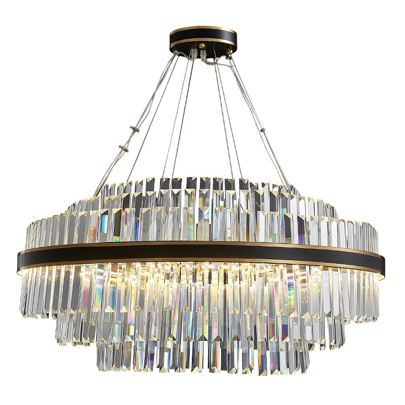 Anwen Luxury Crystal Modern Chandelier chandeliers for dining room,chandeliers for stairways,chandeliers for foyer,chandeliers for bedrooms,chandeliers for kitchen,chandeliers for living room Kevin Studio Inc
