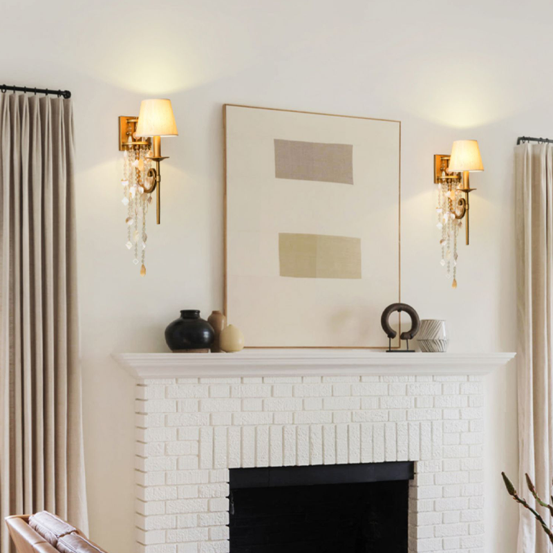 Seraphina French Vintage Crystal Wall Sconces chandelier for bedroom,chandelier for dining room,chandelier for stairways,chandelier for foyer,chandelier for bathrooms,chandelier for living room Kevin Studio