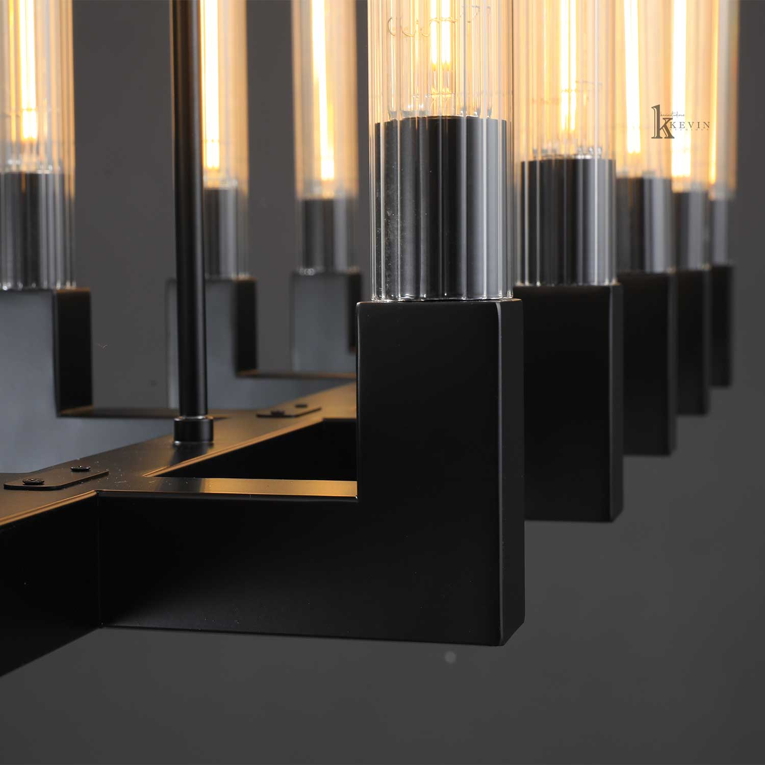 Caneluxe Linear Chandelier