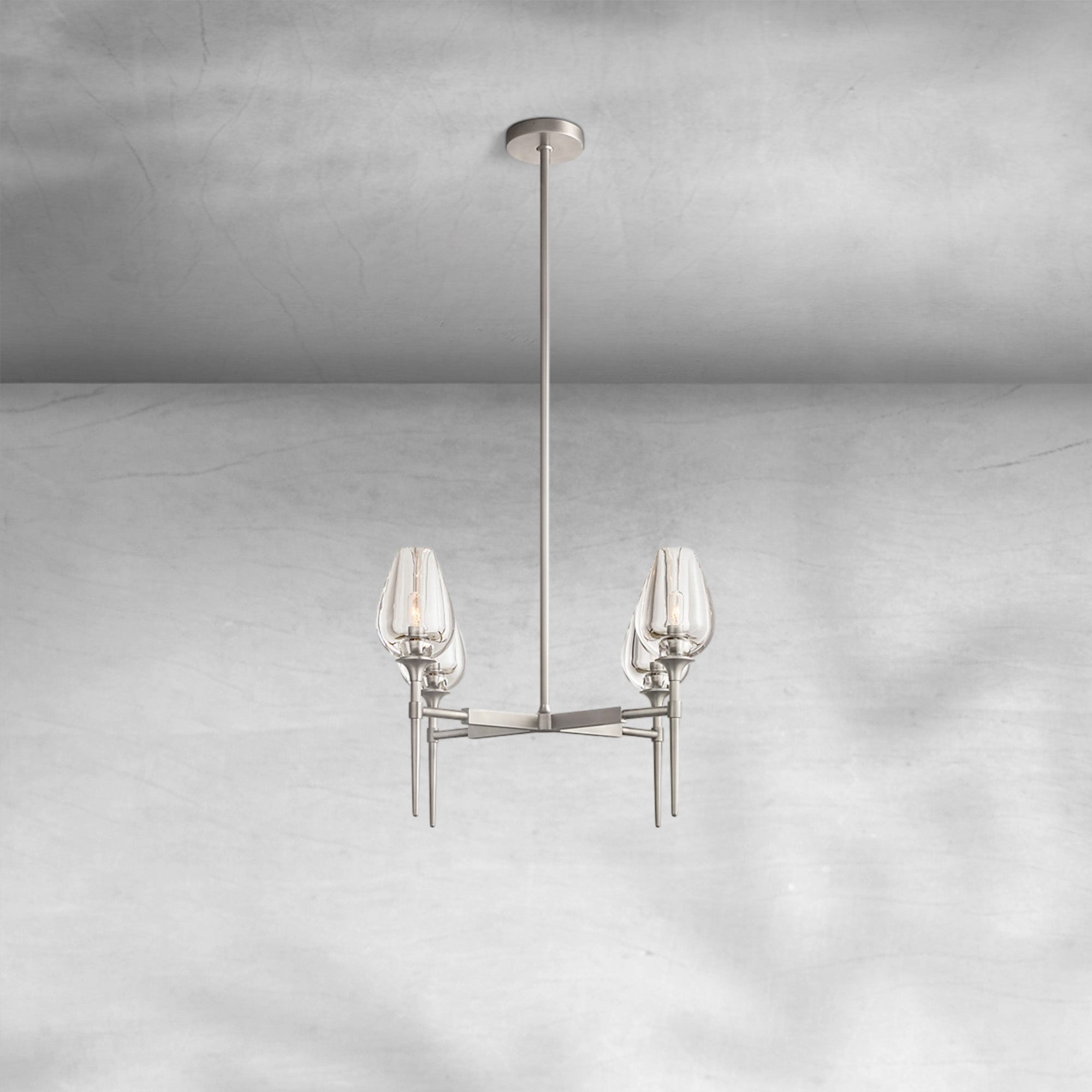 Tulipe Round Chandelier 27", 42", 54"