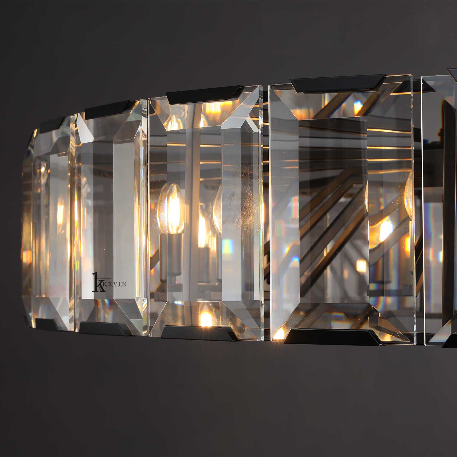 Harlew Crystal Round Chandelier 19"31"43"60"