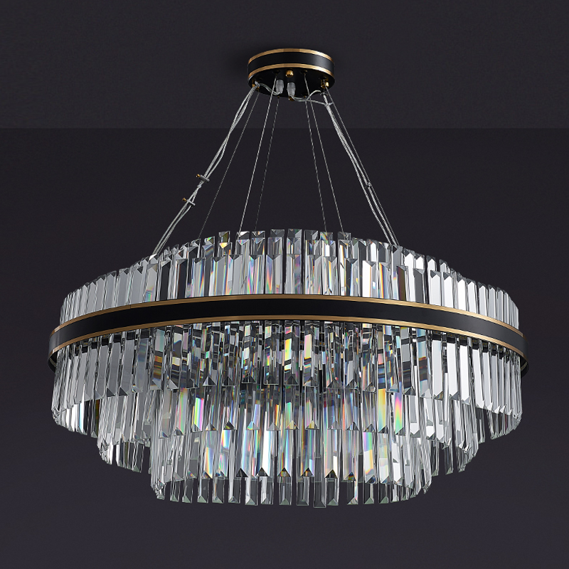 Anwen Luxury Crystal Modern Chandelier chandeliers for dining room,chandeliers for stairways,chandeliers for foyer,chandeliers for bedrooms,chandeliers for kitchen,chandeliers for living room Kevin Studio Inc