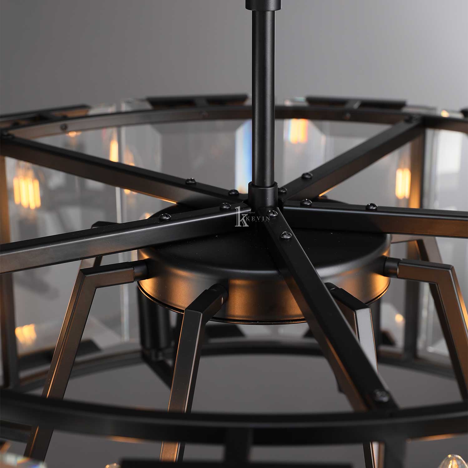 Harlew Crystal Round Chandelier 19"31"43"60"
