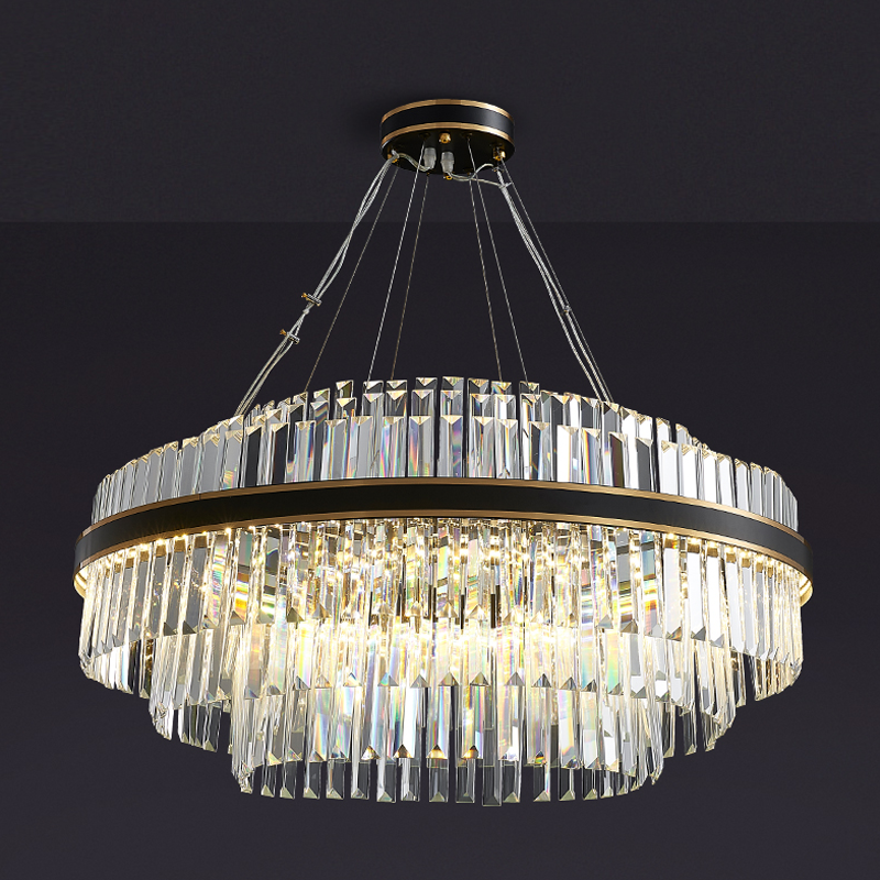 Anwen Luxury Crystal Modern Chandelier chandeliers for dining room,chandeliers for stairways,chandeliers for foyer,chandeliers for bedrooms,chandeliers for kitchen,chandeliers for living room Kevin Studio Inc