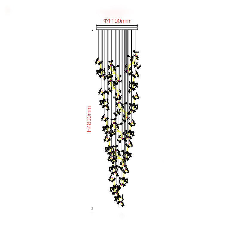 Modern Crystal Branch Chandelier Luxury Home Lighting chandeliers for dining room,chandeliers for stairways,chandeliers for foyer,chandeliers for bedrooms,chandeliers for kitchen,chandeliers for living room Kevinstudiolives