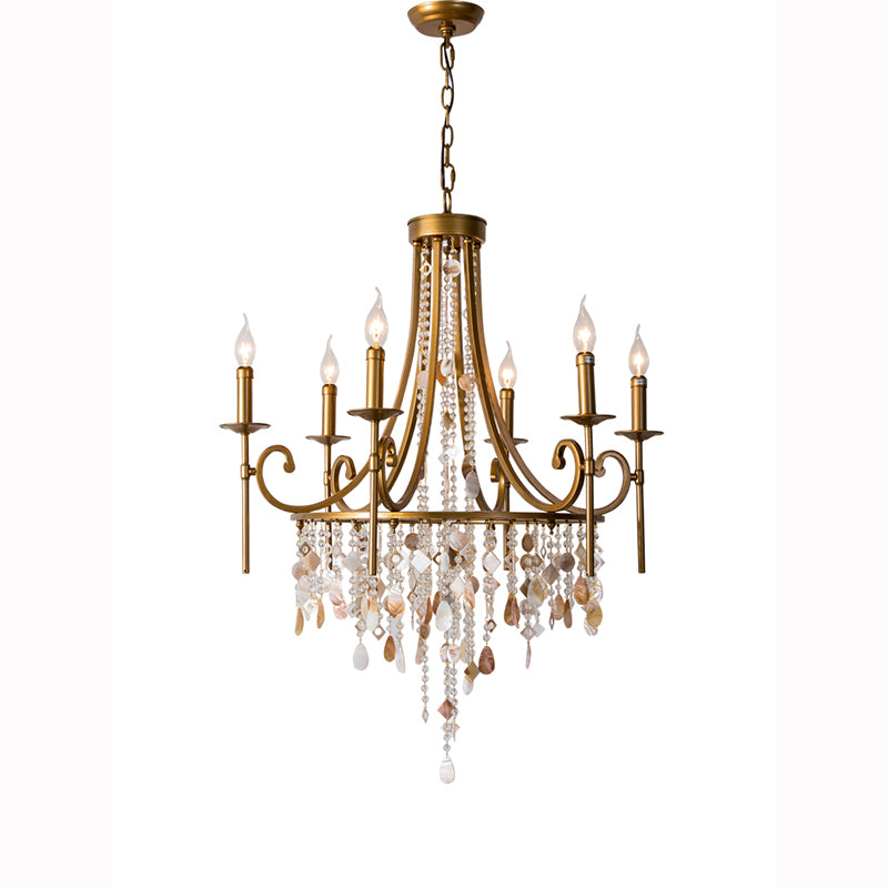 Seraphina French Vintage Small Crystal Chandelier chandelier for bedroom,chandelier for dining room,chandelier for stairways,chandelier for foyer,chandelier for bathrooms,chandelier for living room Kevin Studio
