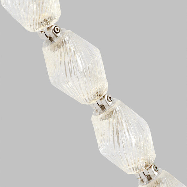 Luxury Crystal Beaded Long Chandelier for High Ceiling 12ft/10ft(customize) Pendant Light Kevin Studio