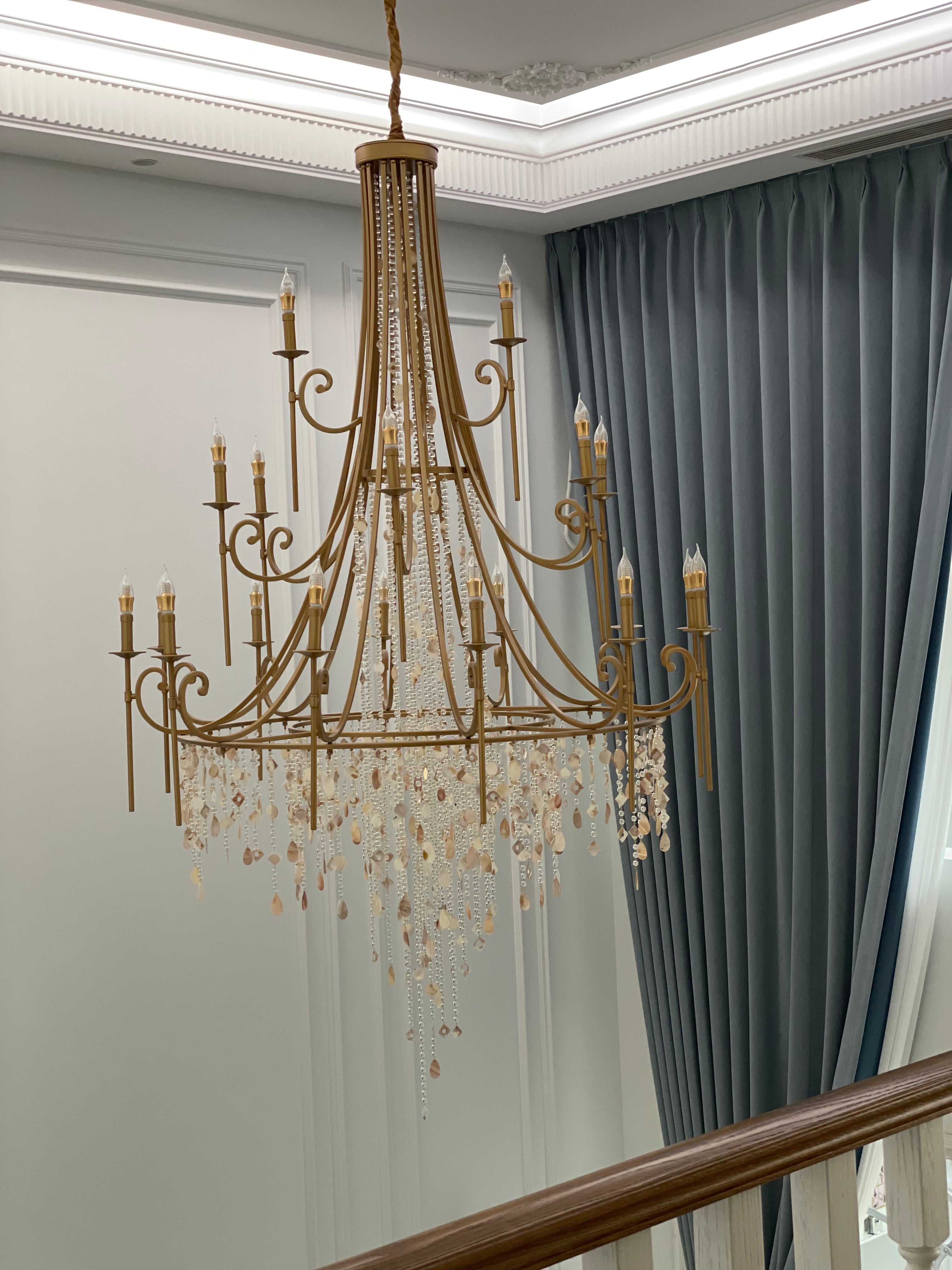 Seraphina French Vintage Crystal Large Chandelier Kevin Studio
