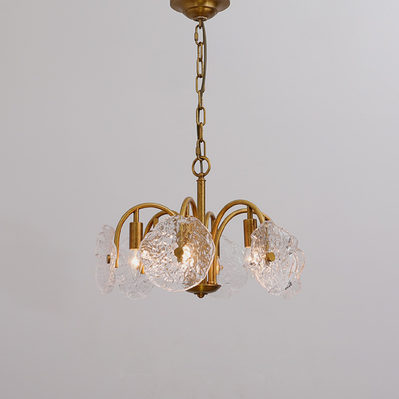 Lysan Vintage Glass Luxury Small Chandelier, Chandelier Over Dining Table chandeliers for dining room,chandeliers for stairways,chandeliers for foyer,chandeliers for bedrooms,chandeliers for kitchen,chandeliers for living room Kevin Studio Inc 18.9"