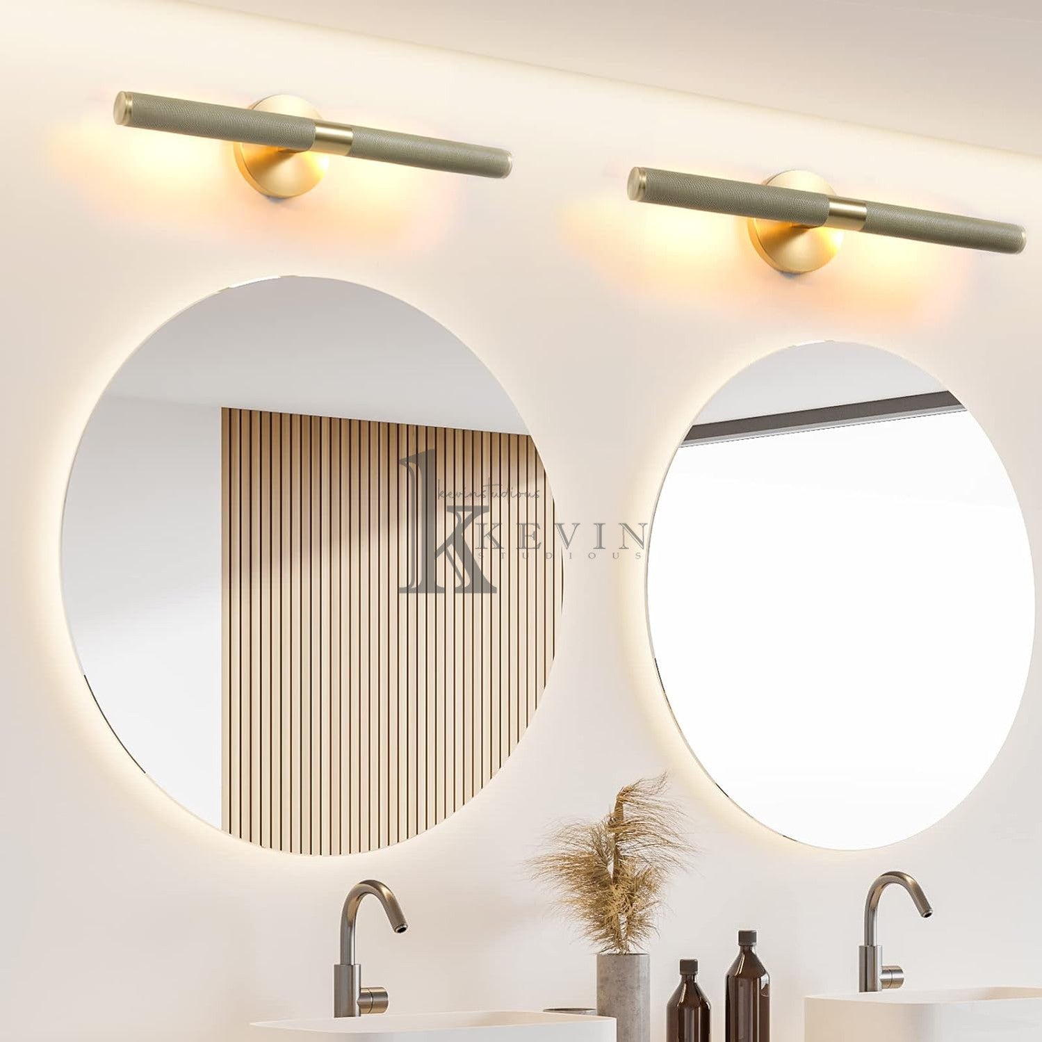 Sylvia Modern Solid Brass Picture Sconce Wall Lamp W18'' 23'' 30'' , Wall Light For Bathroom Wall Light Fixtures Kevin Studio Inc