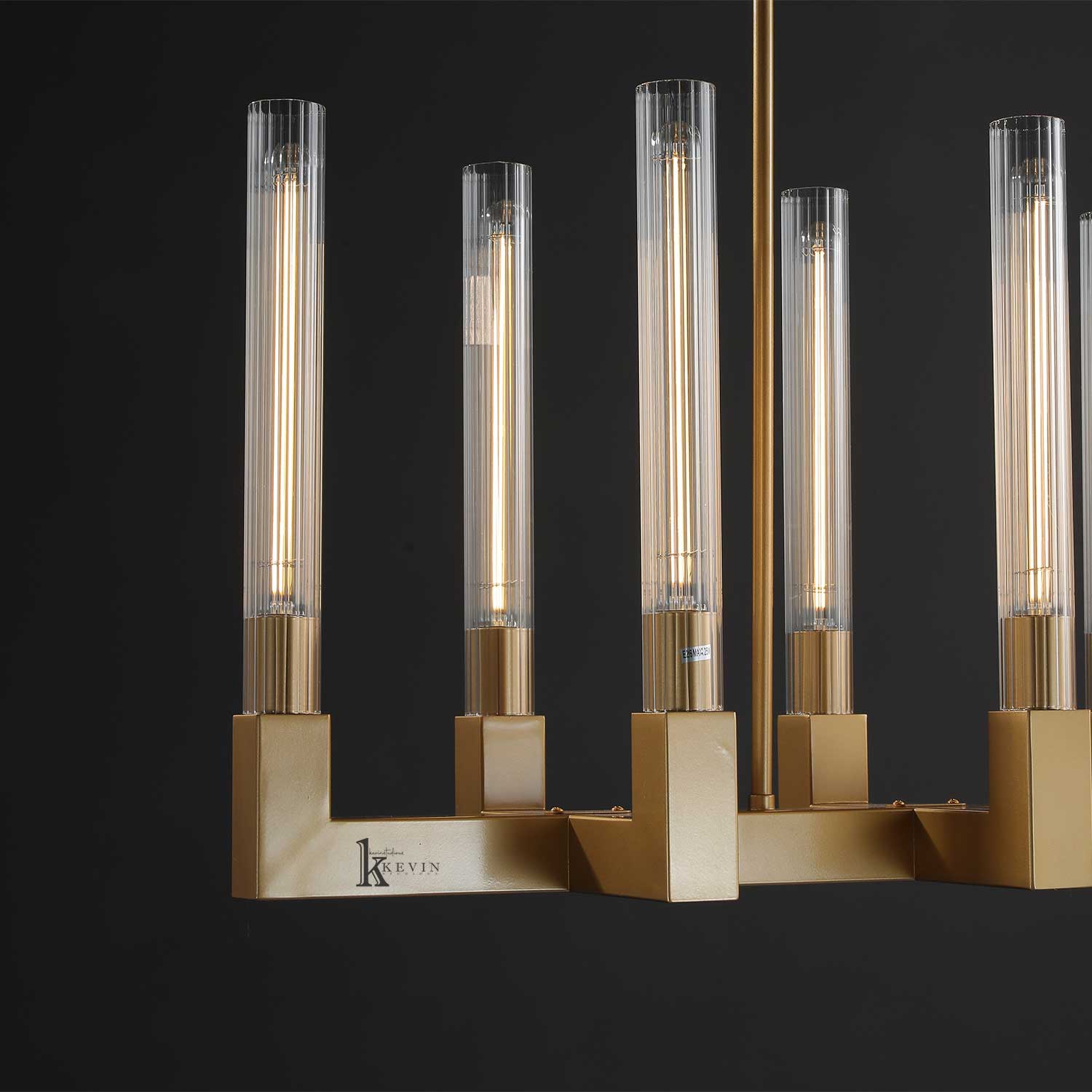 Caneluxe Linear Chandelier