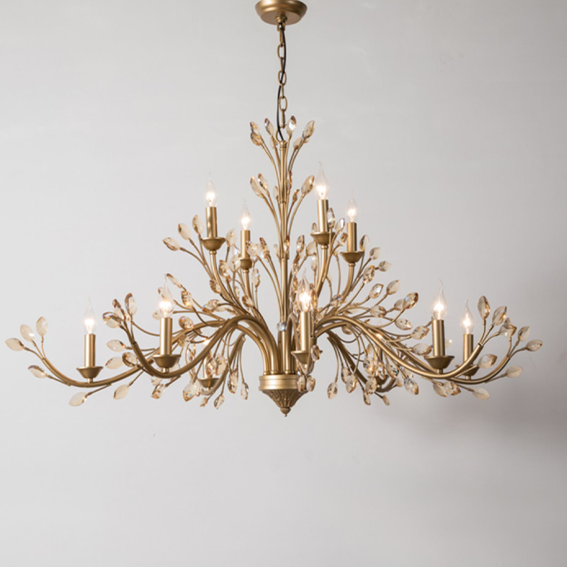 Elysia French Vintage Large Candlestick Chandelier chandeliers for dining room,chandeliers for stairways,chandeliers for foyer,chandeliers for bedrooms,chandeliers for kitchen,chandeliers for living room Kevin Studio Inc 51.18"