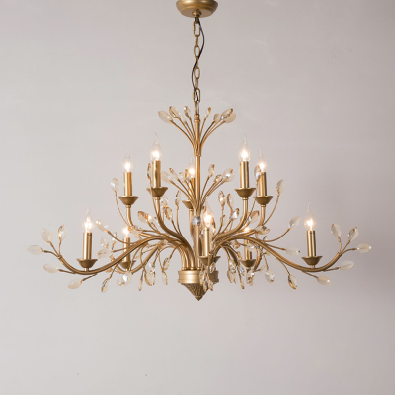 Elysia French Vintage Large Candlestick Chandelier chandeliers for dining room,chandeliers for stairways,chandeliers for foyer,chandeliers for bedrooms,chandeliers for kitchen,chandeliers for living room Kevin Studio Inc 39.37"