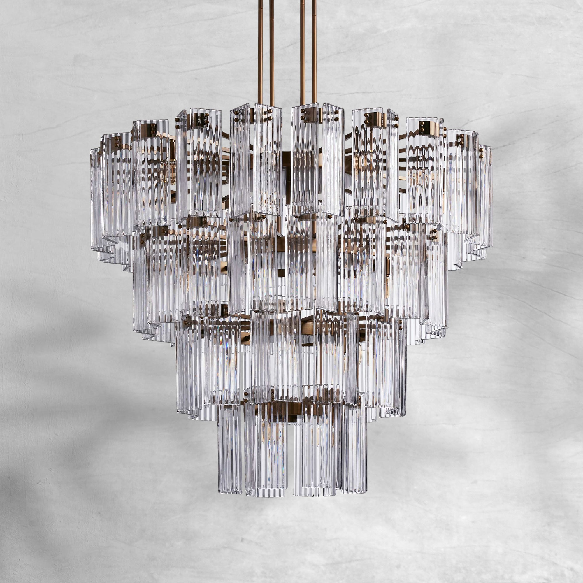 Delsie Round Chandelier 38"48"60"