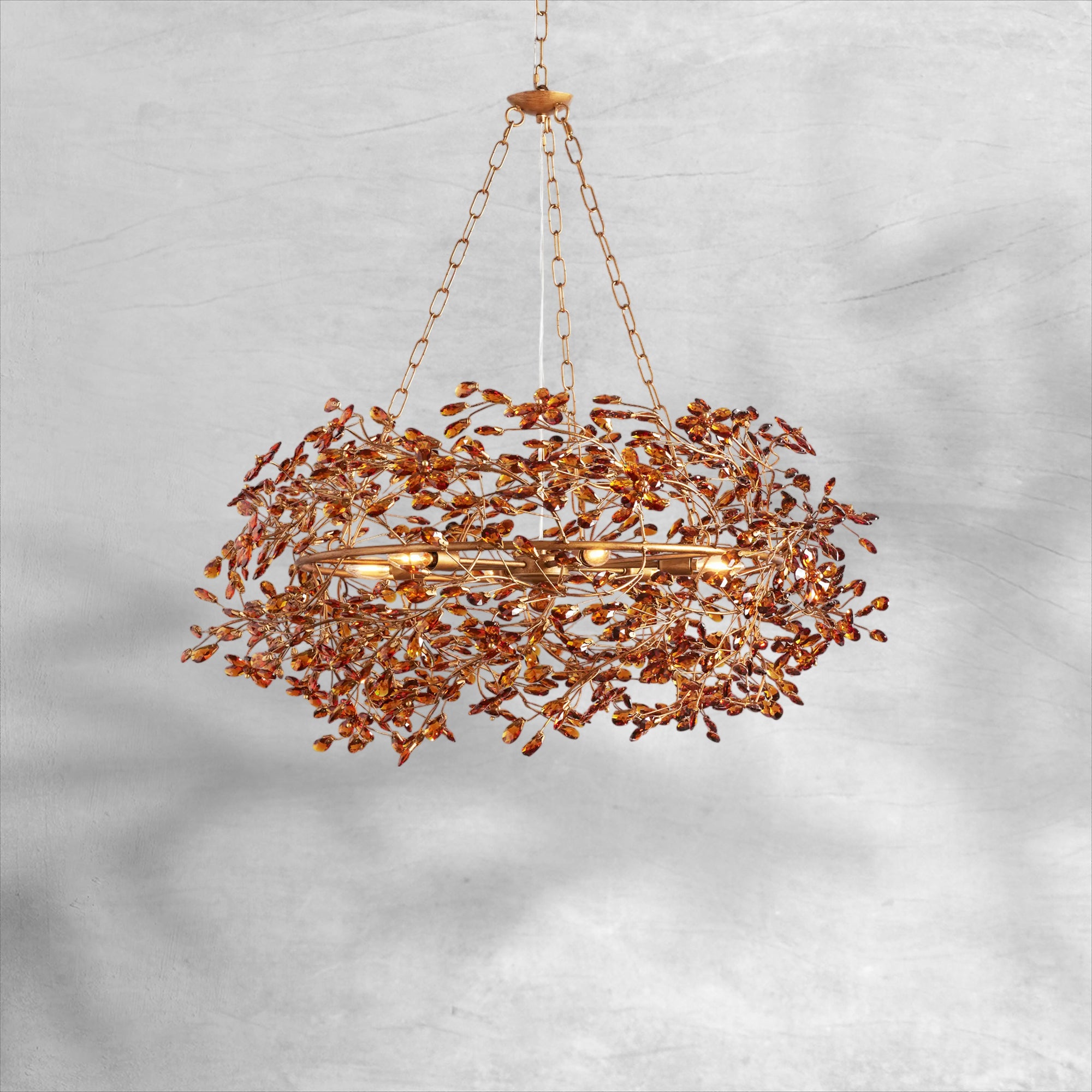 Fiore Crown Chandelier 39"48"60"