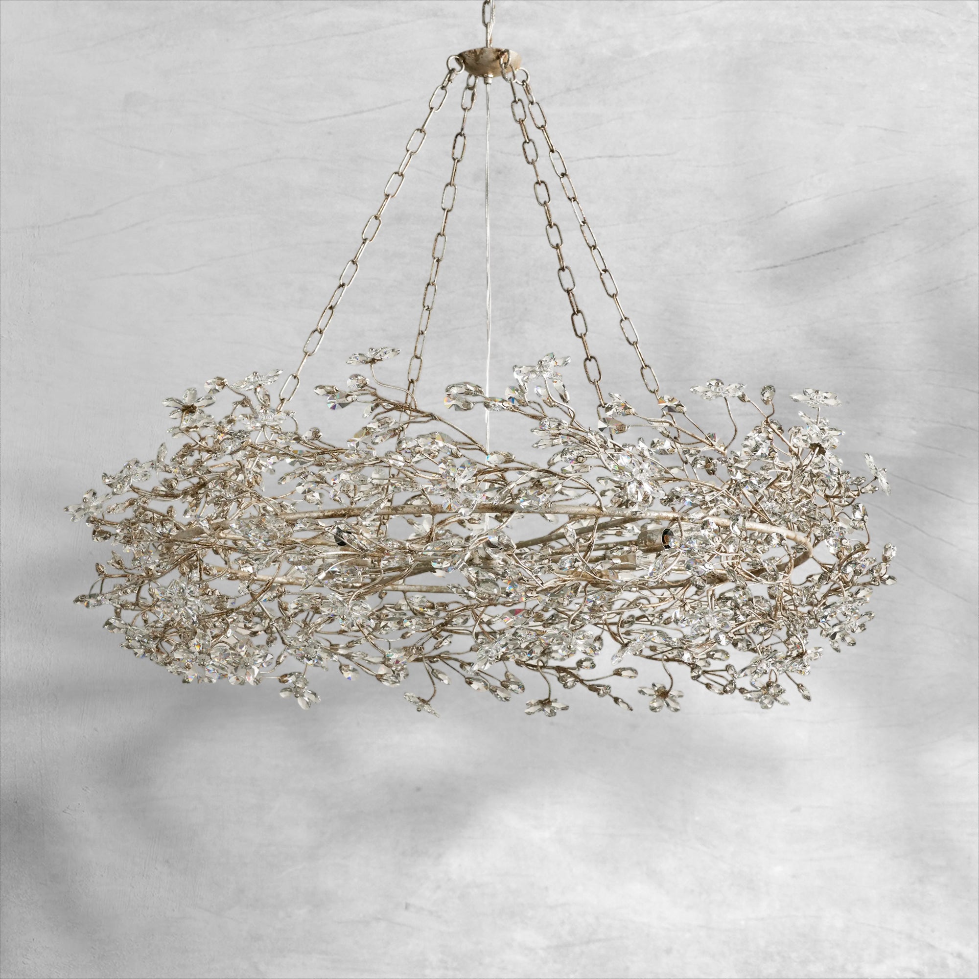 Fiore Crown Chandelier 39"48"60"