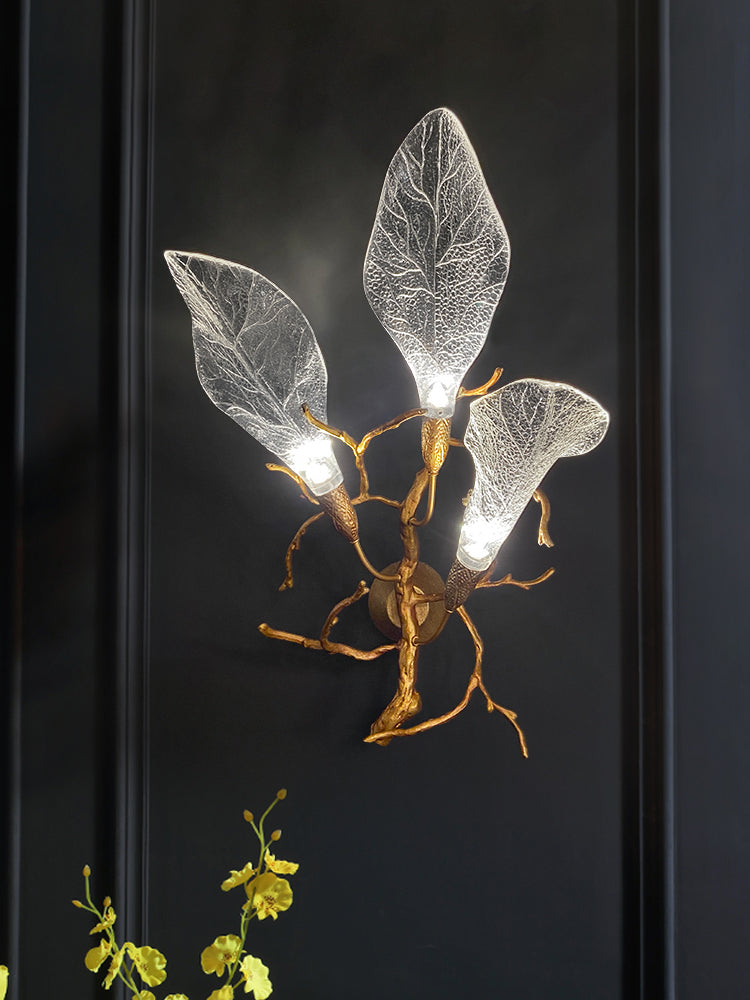 Contemporary Brass Wall Sconce Kevin Studio