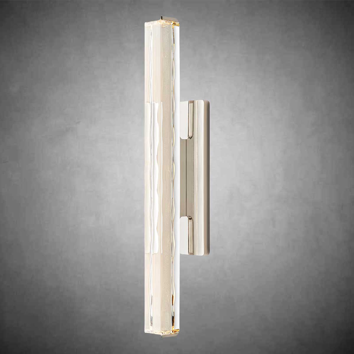 Auduban Crystal Single Sconce 15"19"25"