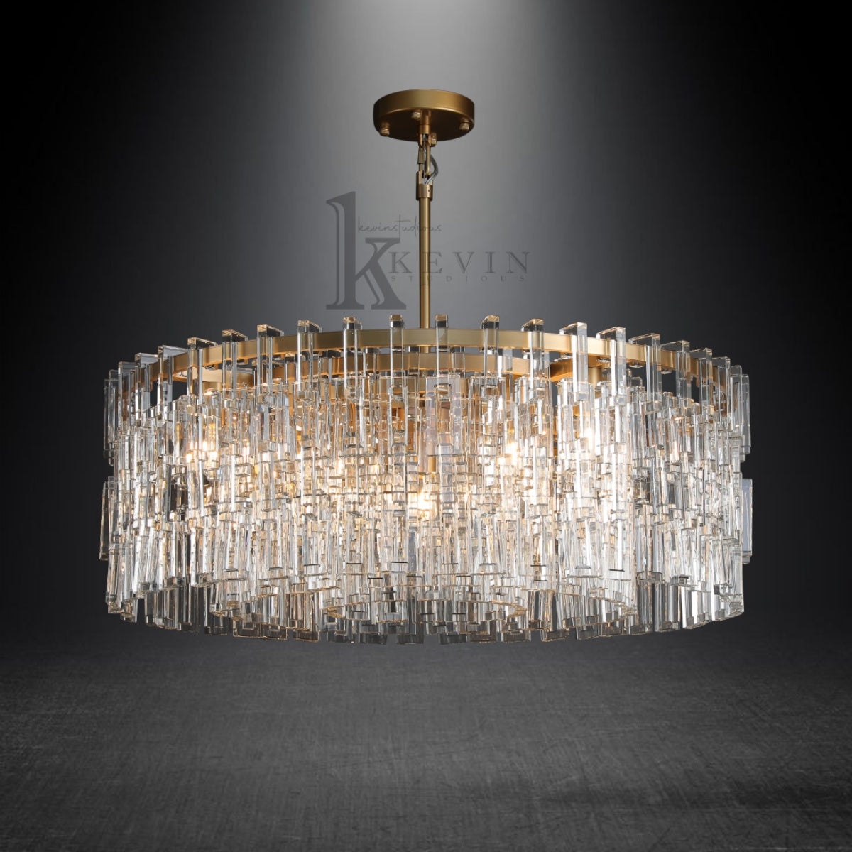 Marigan Round Crystal Chandelier 36", 48", 60"