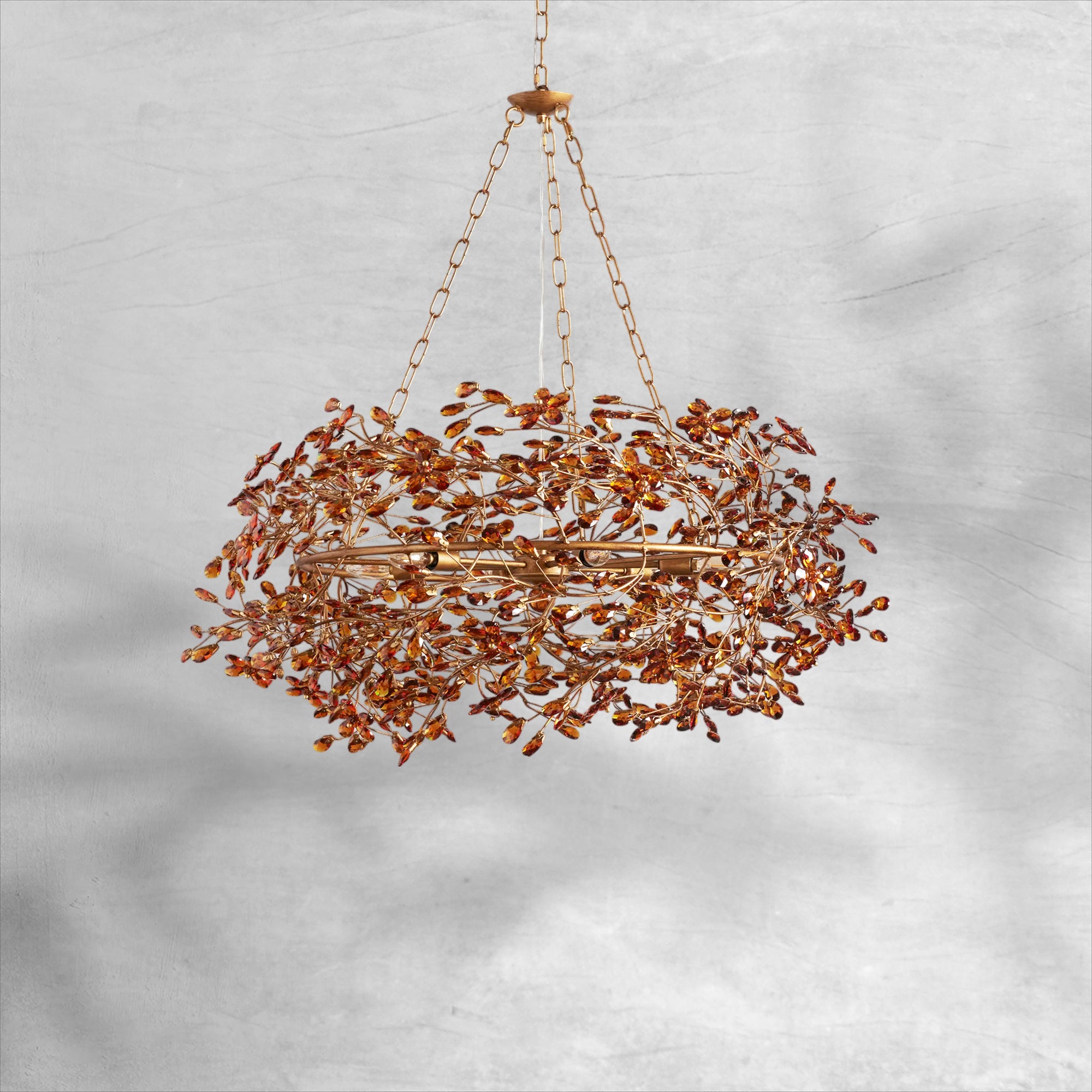 Fiore Crown Chandelier 39"48"60"