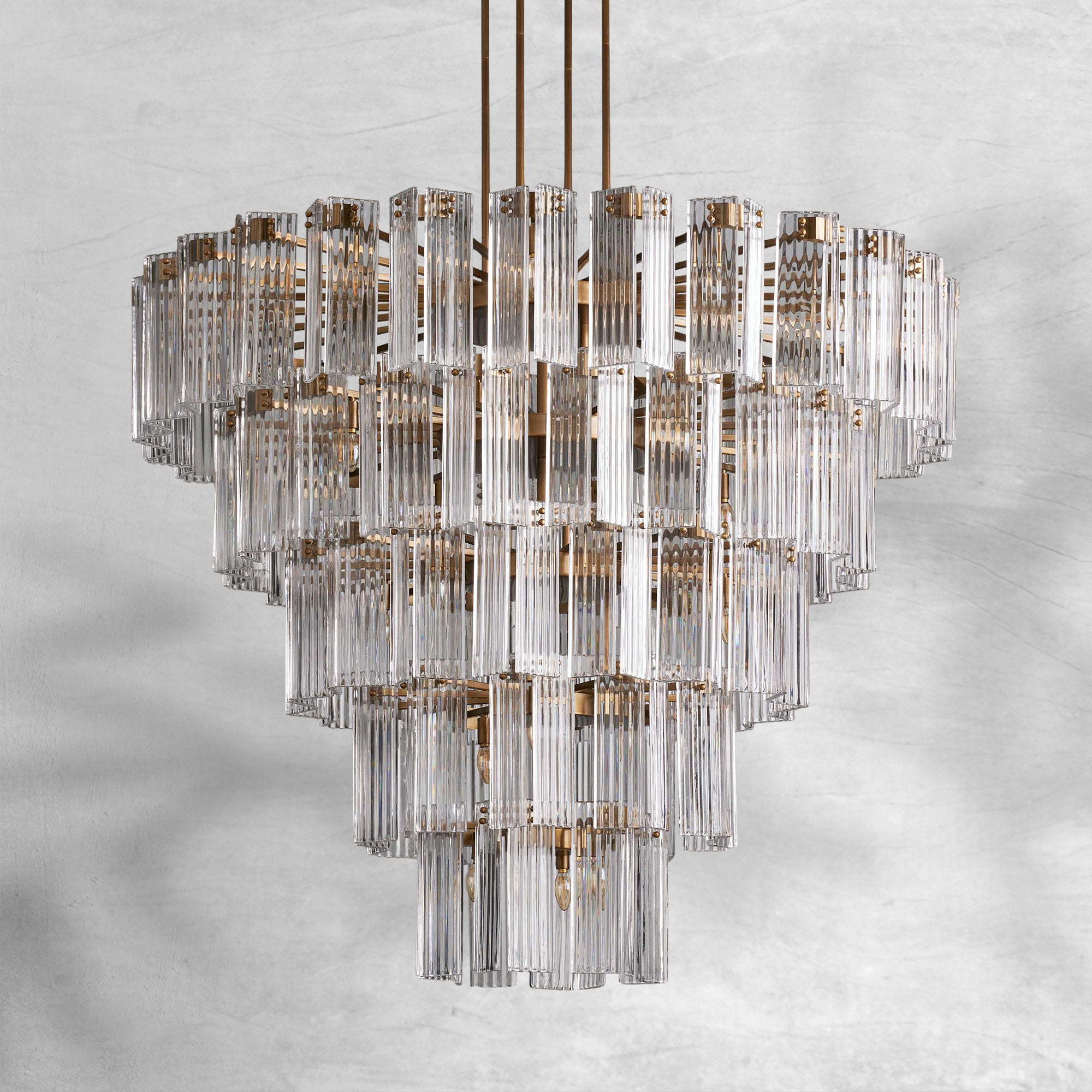 Delsie Round Chandelier 38"48"60"