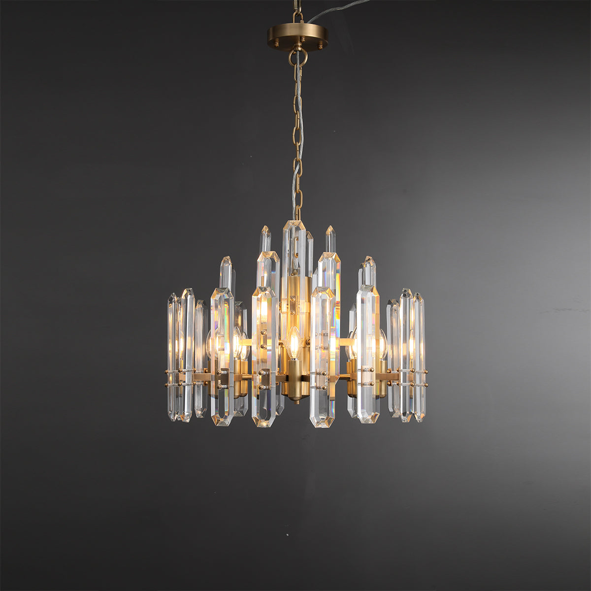 Bonington Round Chandelier 24"