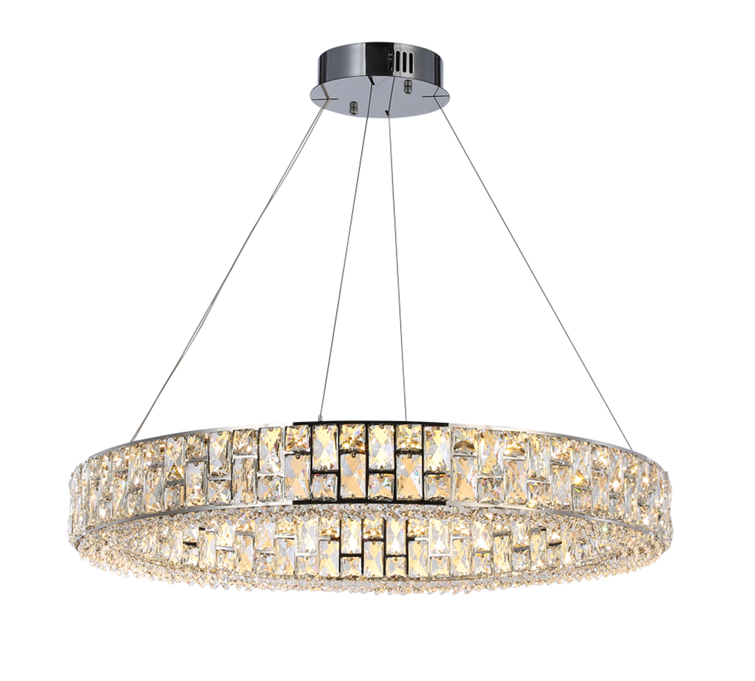 Light Luxury Round/Oval Spliced Crystal Chandelier for Living/Dining Room/Kitchen Island Chandeliers Kevinstudiolives