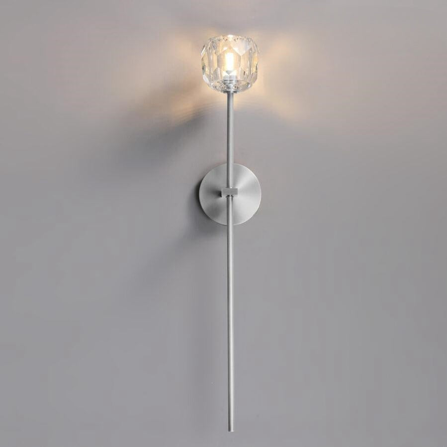 Bille De Crystal Glass Grand Wall Sconces