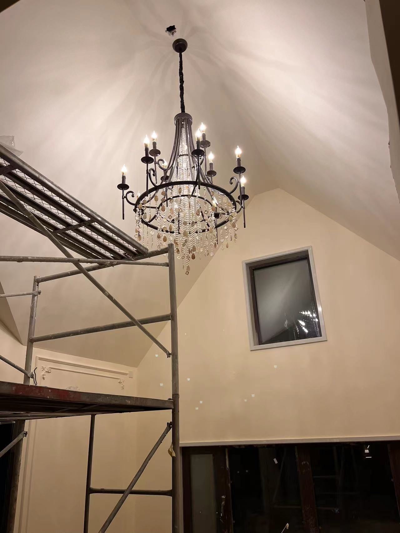 Seraphina French Vintage Crystal Large Chandelier Kevin Studio
