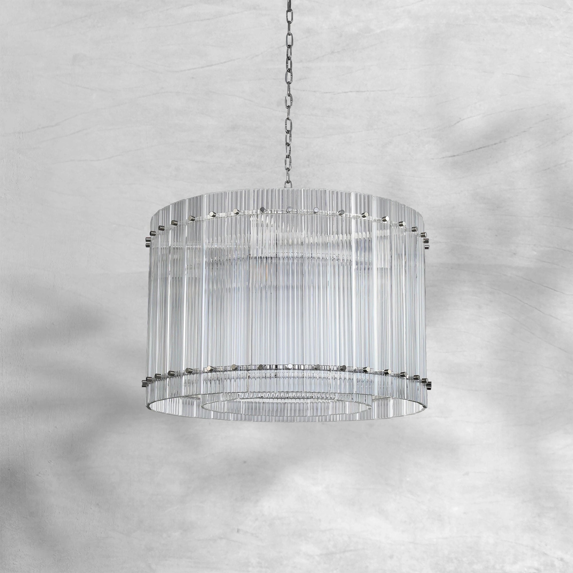 Sun Marcus Glass Round Chandelier 22", 37", 48", 60"