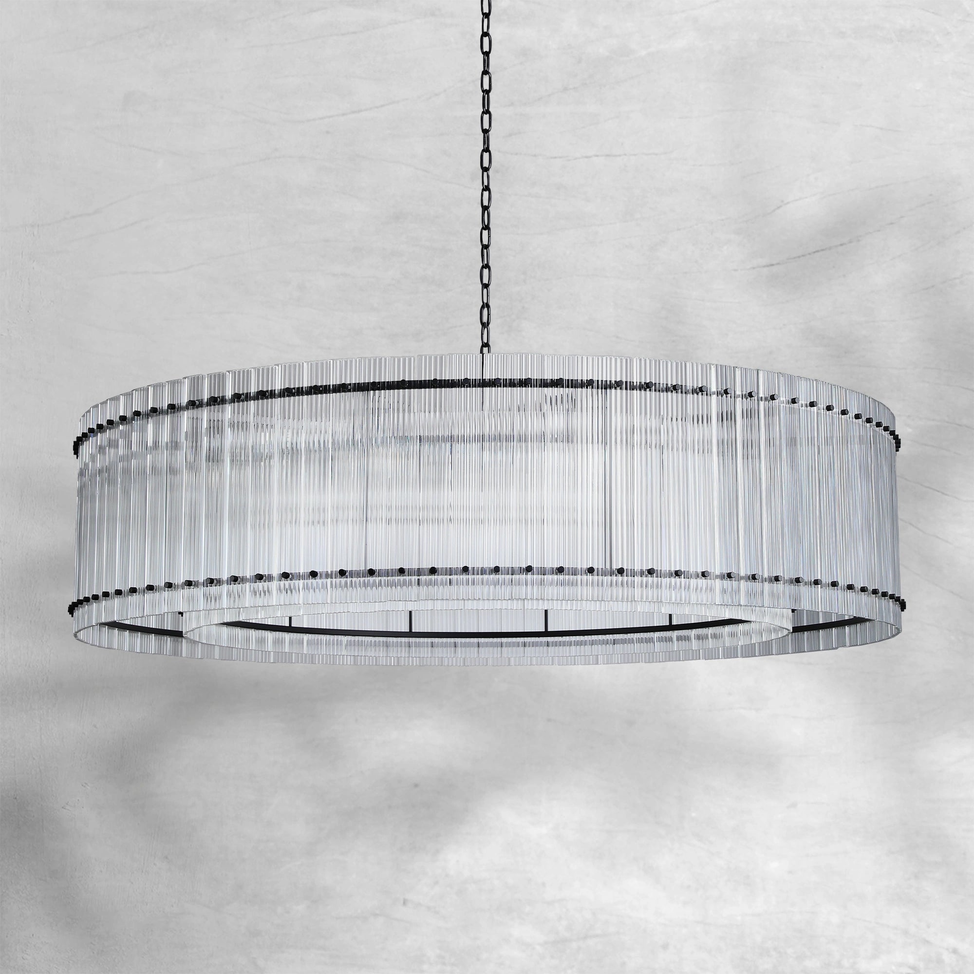 Sun Marcus Glass Round Chandelier 22", 37", 48", 60"