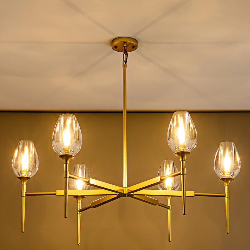 Tulipe Round Chandelier 27", 42", 54"