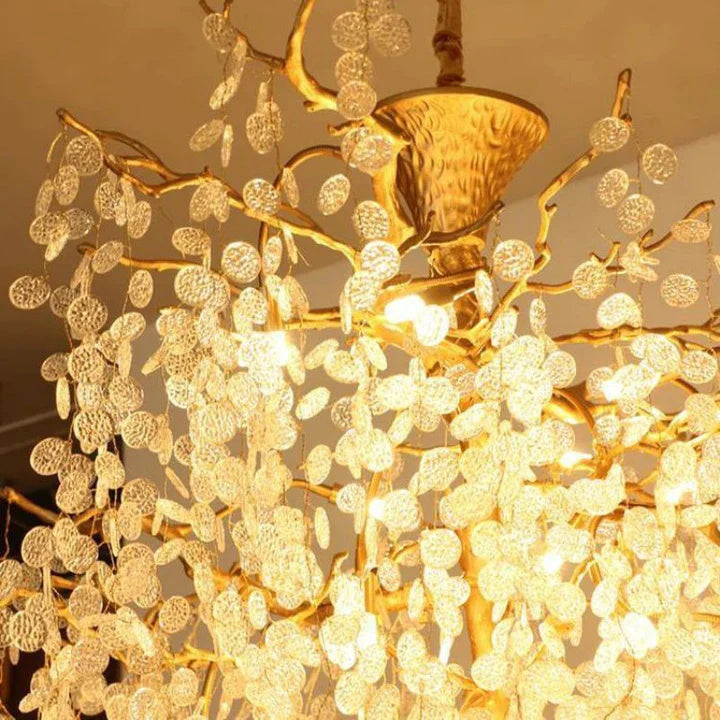 Kevin Luxury Spring 2 Story Foyer Branch Chandelier Kevinstudiolives