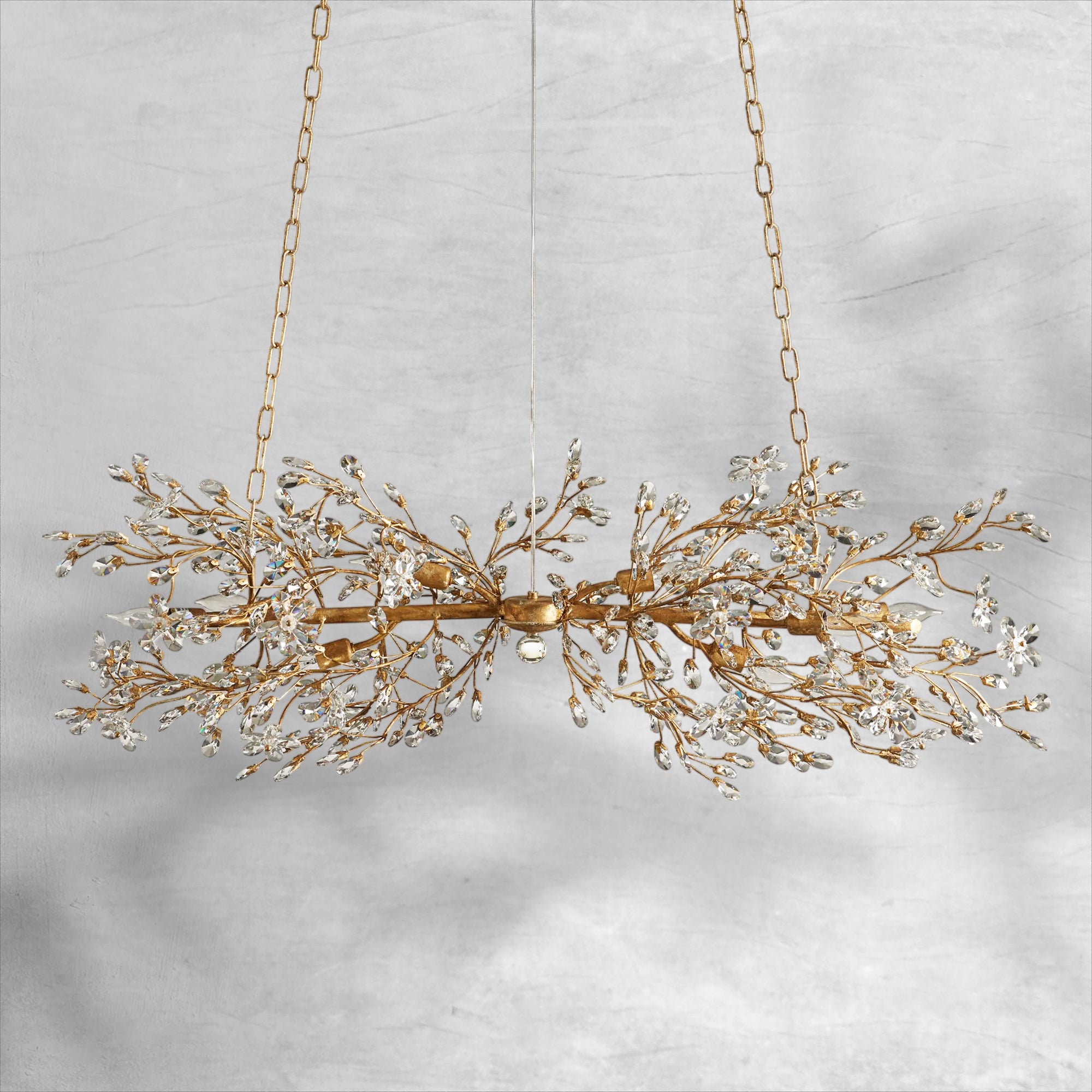 Fiore Linear Chandelier 43"51"68"