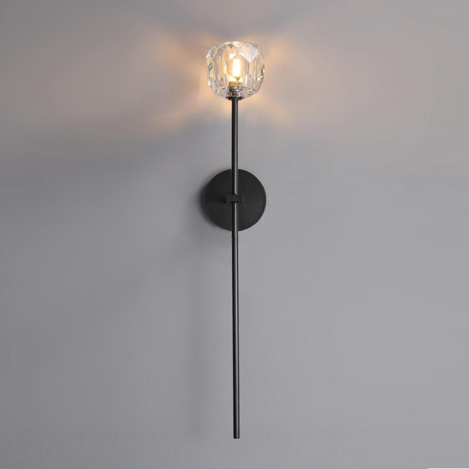 Bille De Crystal Glass Grand Wall Sconces