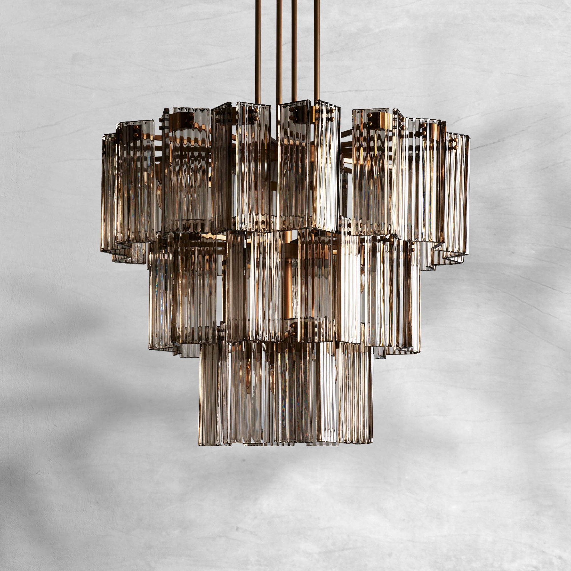 Delsie Round Chandelier 38"48"60"