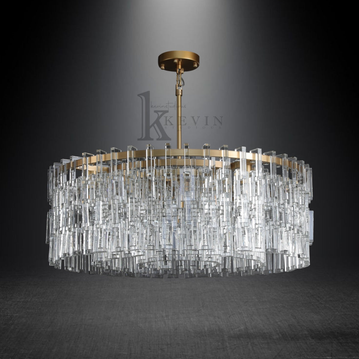 Marigan Round Crystal Chandelier 36", 48", 60"