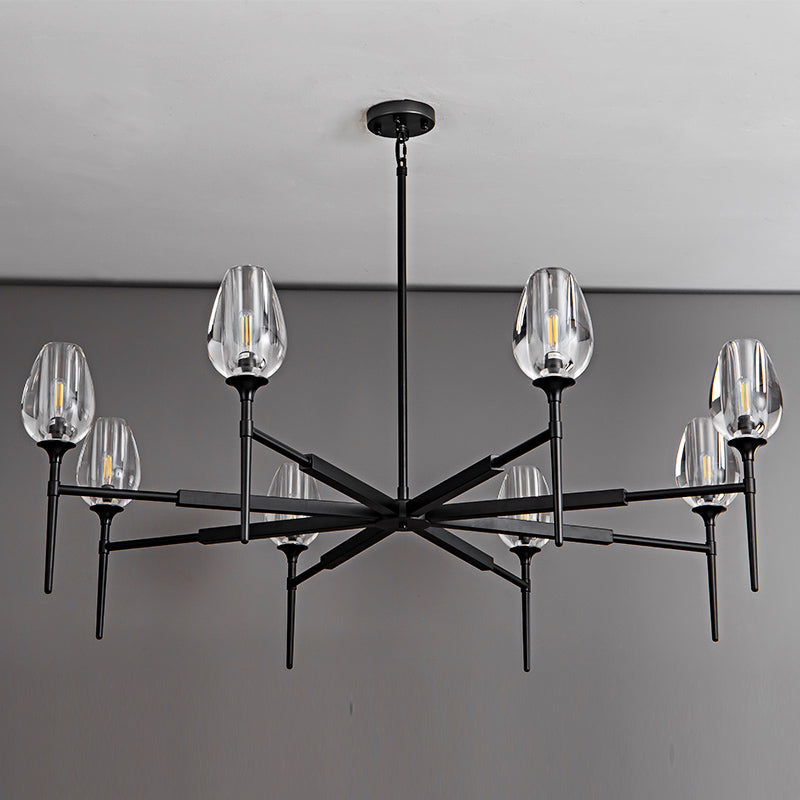 Tulipe Round Chandelier 27", 42", 54"