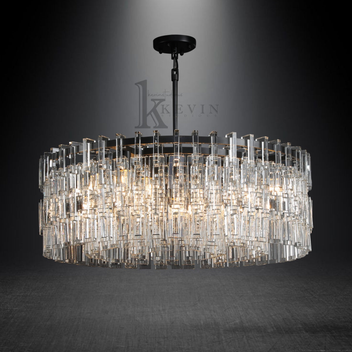 Marigan Round Crystal Chandelier 36", 48", 60"