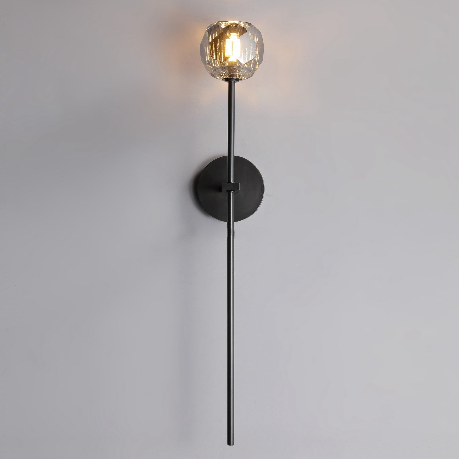 Bille De Crystal Glass Grand Wall Sconces