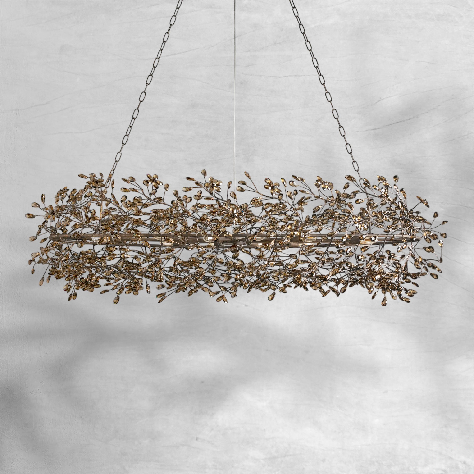 Fiore Oval Chandelier 62"74"