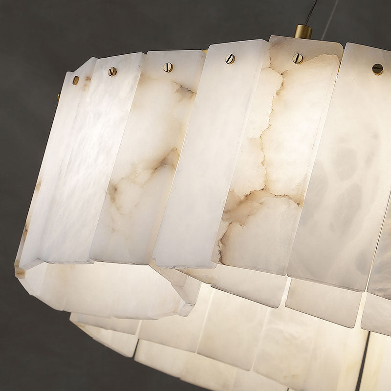 Contemporary Alabaster Flush Mount Ceiling Lamp Chandeliers Kevinstudiolives