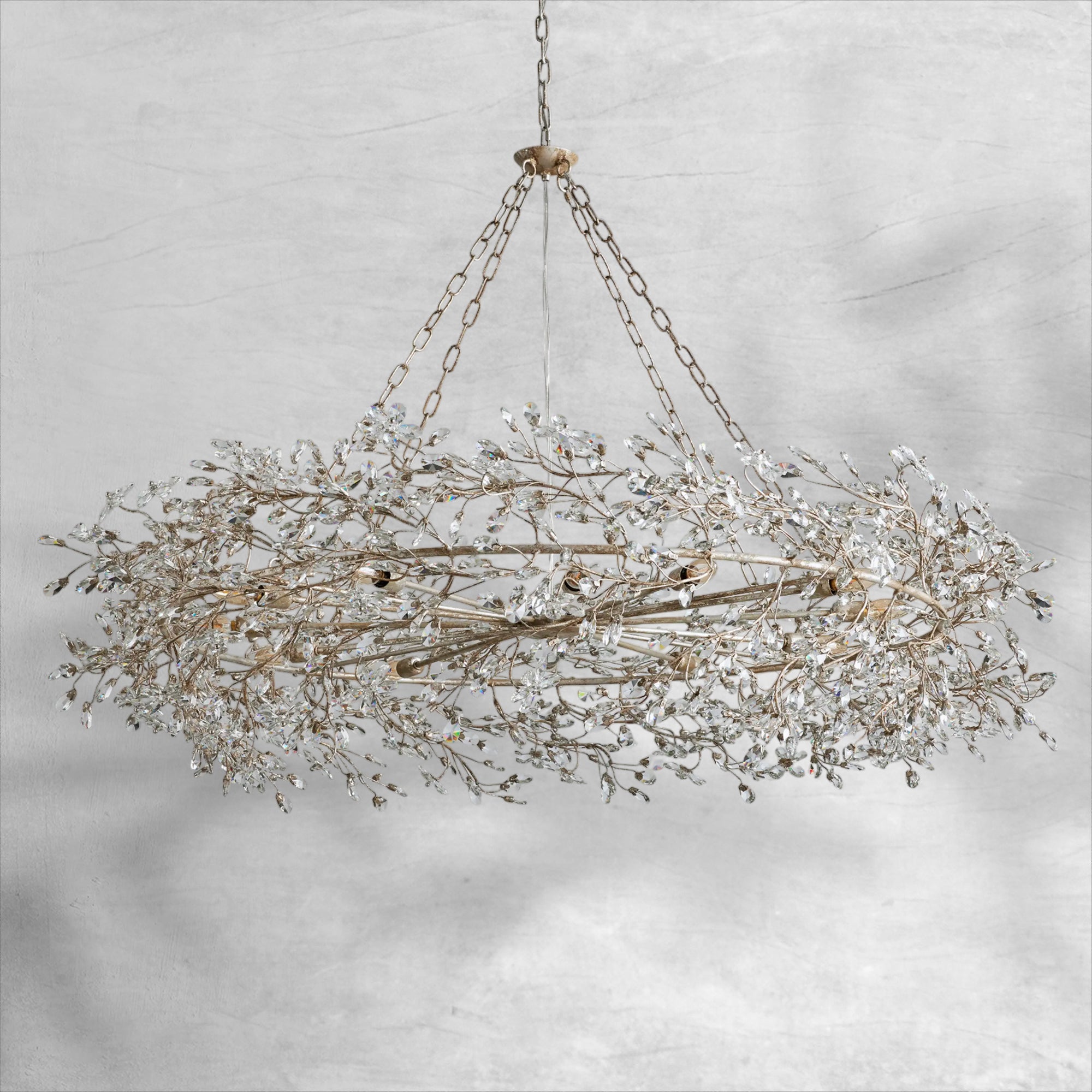 Fiore Crown Chandelier 39"48"60"