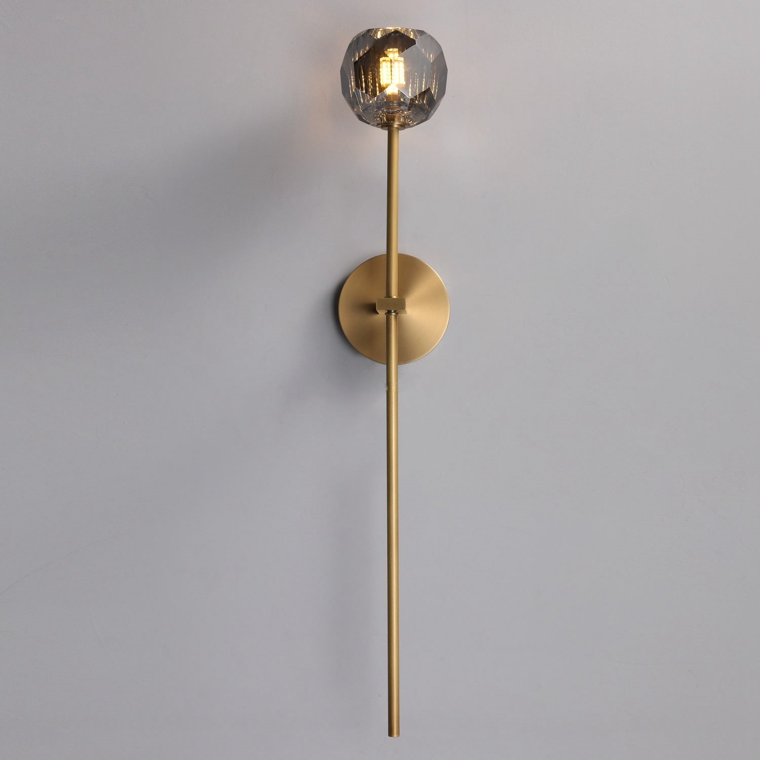 Bille De Crystal Glass Grand Wall Sconces