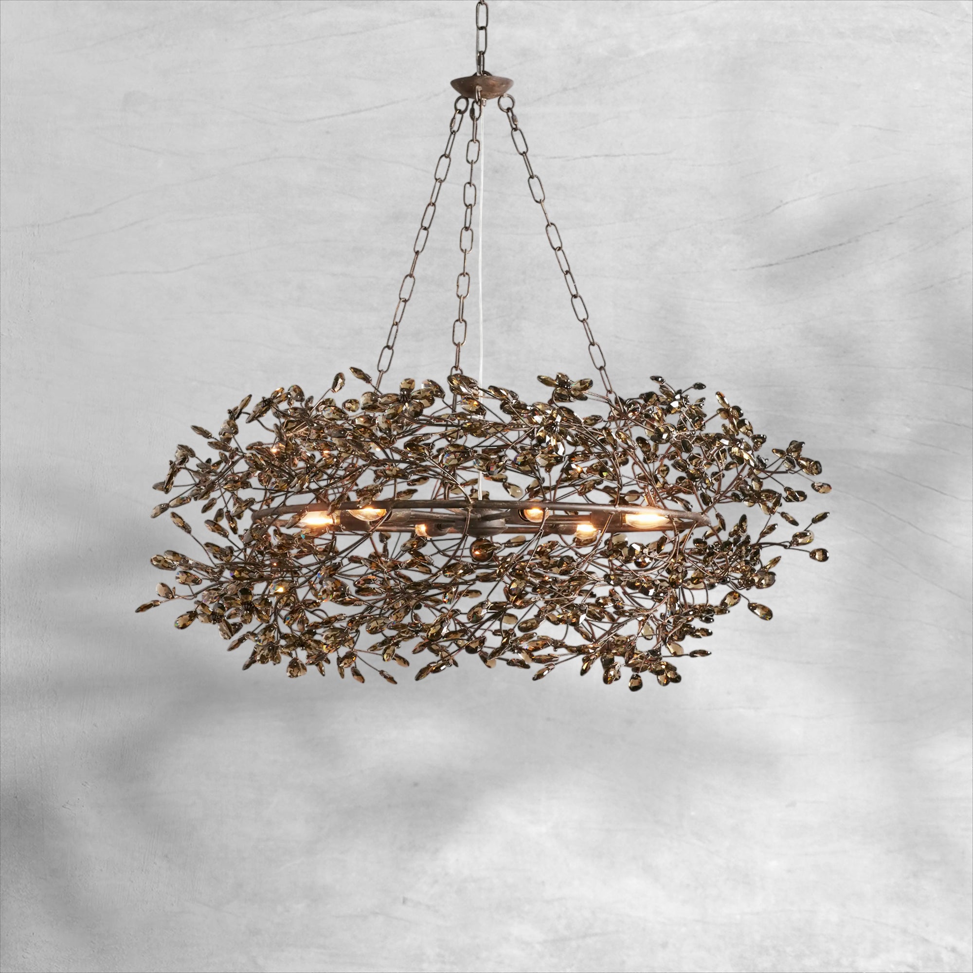 Fiore Crown Chandelier 39"48"60"
