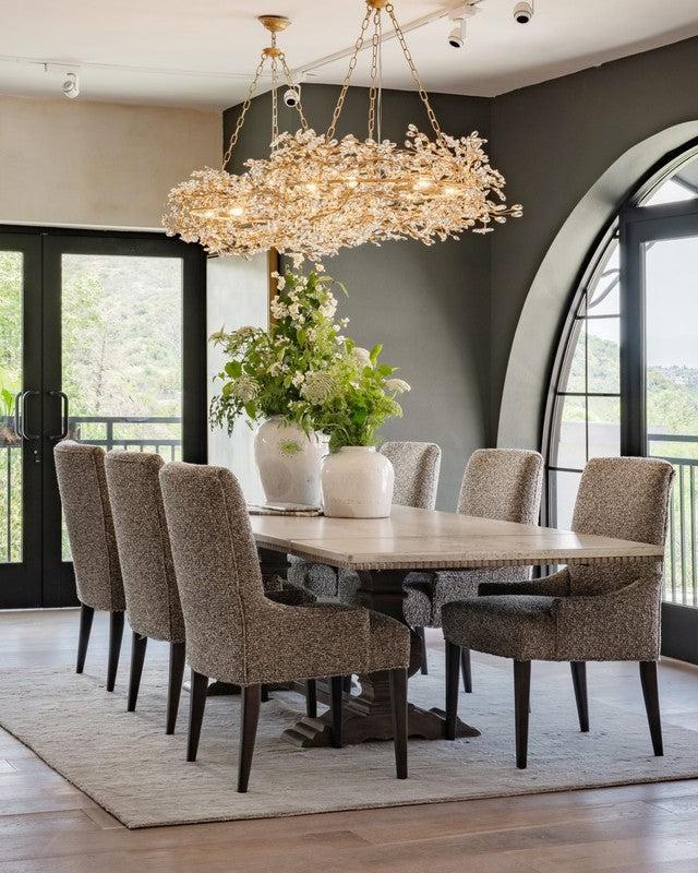 Fiore Crown Chandelier 39"48"60"