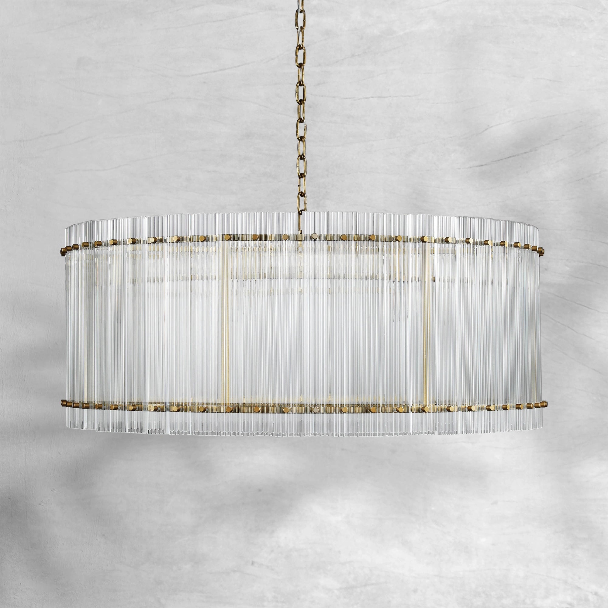 Sun Marcus Glass Round Chandelier 22", 37", 48", 60"