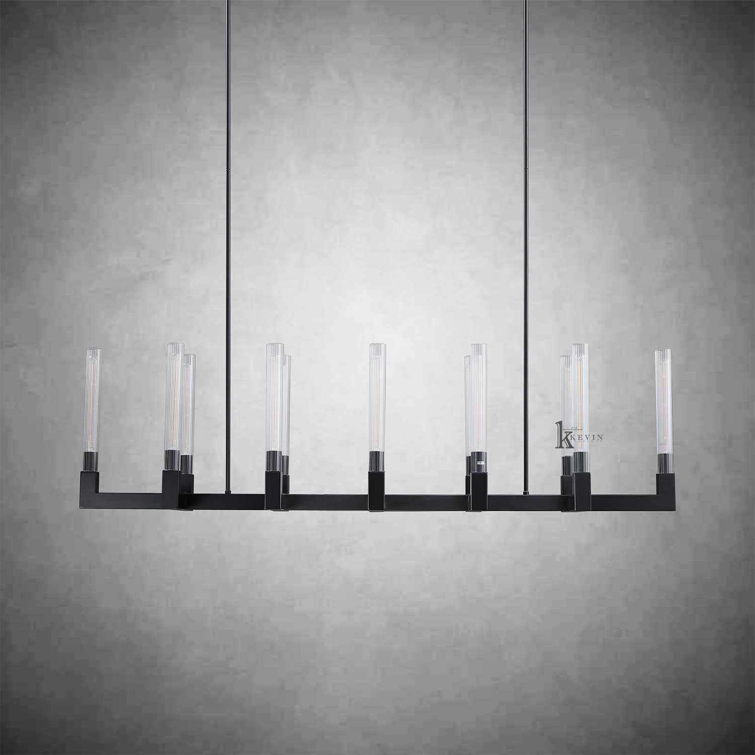 Caneluxe Linear Chandelier